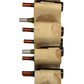 HSM Collection-Stand Weinregal Vins 8 Flaschen-27x20x72-Natur-Munggur