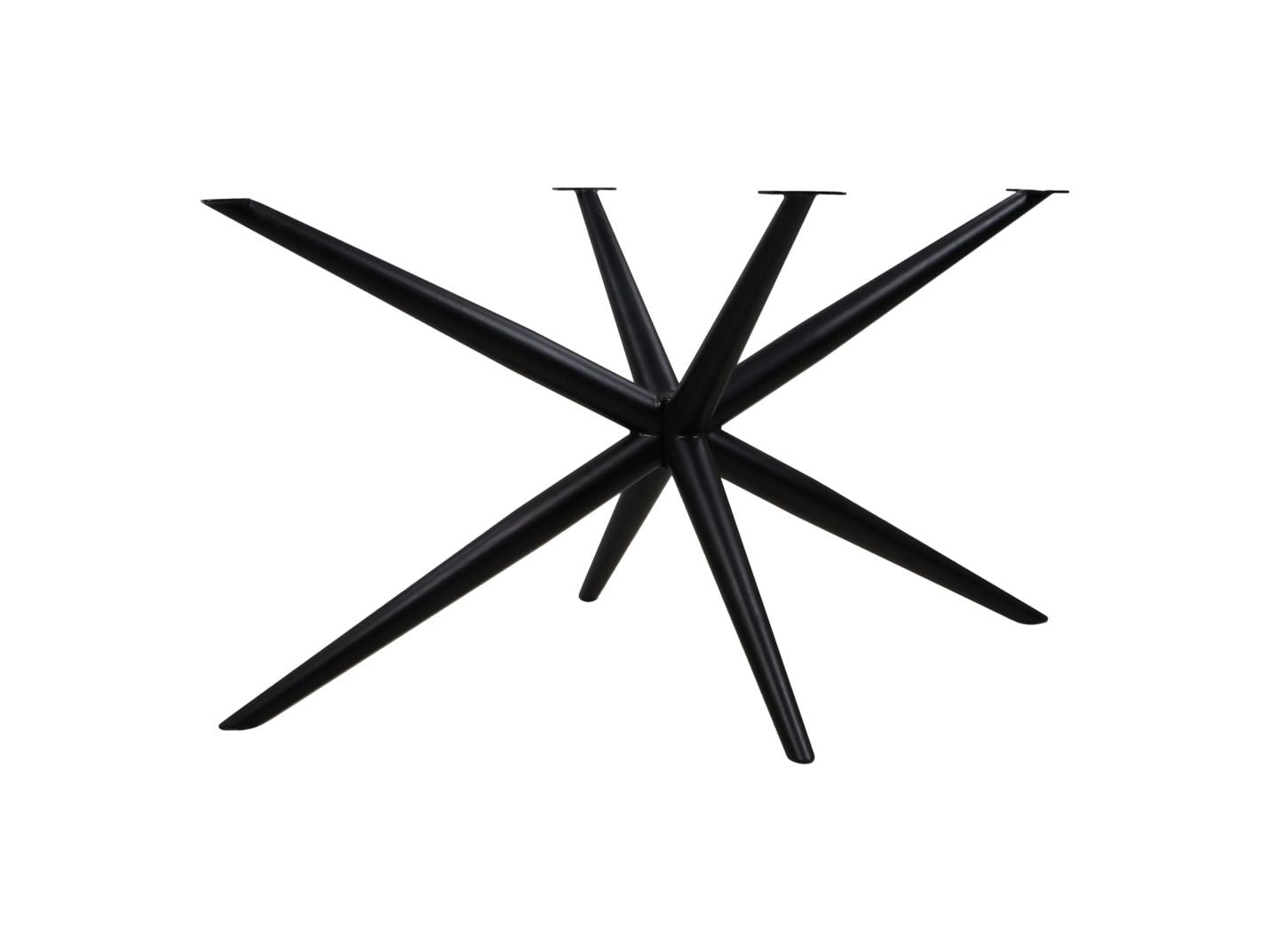 HSM Collection-Tischgestell Spider Oakland-100x80x72 (65x65mm)-Schwarz-Metall