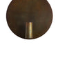 Wandlampe Disc - Gold-Grau - Ø30x18cm