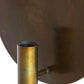 Wandlampe Disc - Gold-Grau - Ø30x18cm