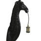 Wandlampe Giraffe - Schwarz - 20,5x19x61 cm