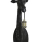 Wandlampe Giraffe - Schwarz - 20,5x19x61 cm