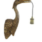 Wandlampe Crane - Antik Bronze - 29,5x16x48 cm