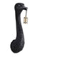 Wandlampe Strauß - Schwarz - 18x15,5x57,5 cm