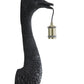 Wandlampe Strauß - Schwarz - 18x15,5x57,5 cm