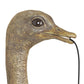 Wandlampe Strauß - Antik Bronze - 18x15,5x57,5 cm