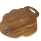 HSM Collection-Servierbrett Groß-40x49x2-Natur-Teak
