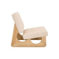 HSM Collection-Lounge Sessel Breeze -78x71x82-Natur/Weiß-Teak