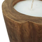 HSM Kollektion-Kerze Baumstamm Groß-ø20x20-Natur-Teak