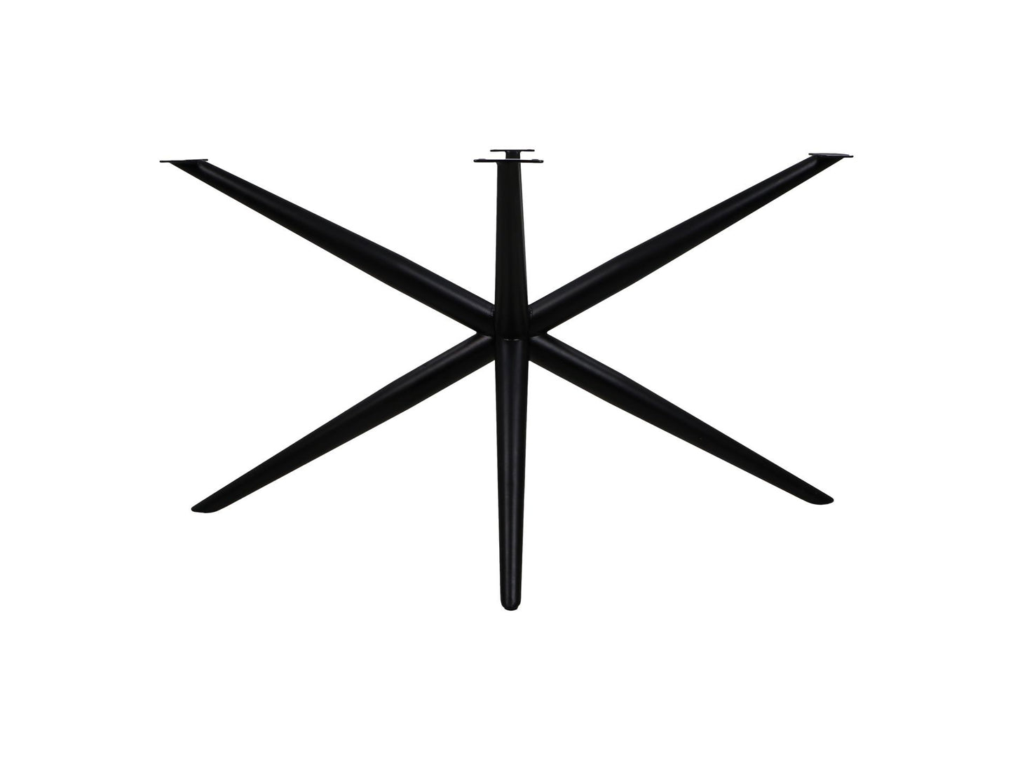 HSM Collection-Tischgestell Spider Oakland-100x80x72 (65x65mm)-Schwarz-Metall