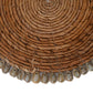 HSM Collection-Runde Platzdeckchen S/6-30x30-Natur-Bananenblatt