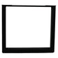 HSM Collection-Tafelpoot Modell U S/2-80x10x72 (100x50mm)-Schwarz-Metall
