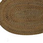 HSM Collection-Platzset Oval S/4-45x30x2-Natur-Rattan