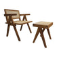 HSM Collection-Krukje Accent-42x32x45-Natur-Rotan/Teak