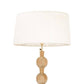 HSM Collection-Tischlampe Breeze-Ø15x70-Natur-Teak