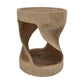 HSM Collection-Runde Beistelltisch-30x30x44-Natur-Munggur