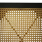 HSM Kollektion-Esszimmerstuhl-56x52x83-Schwarz/Natur-Mahagoni/Rattan