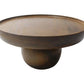 HSM Collection-Tapas-Schale auf Fuß Sand-Ø25x12-Braun-Teak