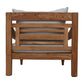 HSM Collection-Garten-Loungesessel Bahama-90x95x90-Natur/Weiß-Teak/Stoff