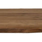 HSM Collection-Rechteckige Tischplatte Soho Luxe-250x100x5-Natur-Akazie