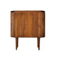 HSM Collection-Bar-Schrank Tide 4 Tür-140x45x150-Braun-Mango