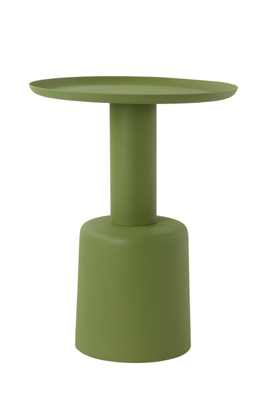 Beistelltisch Milaki - Grün - Ø39cm