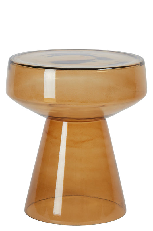 Beistelltisch Dakwa - Gelb - Ø37cm