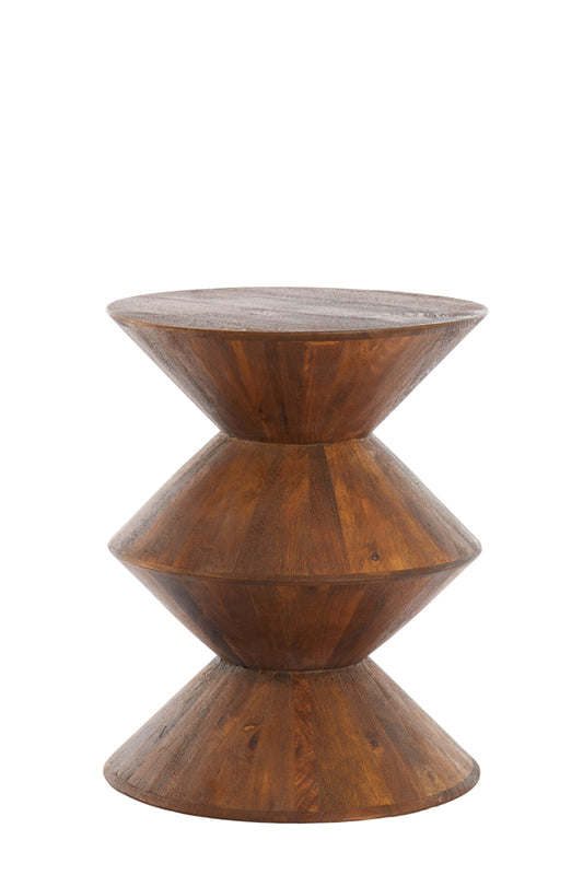 Beistelltisch Larus - Holz - Ø40cm