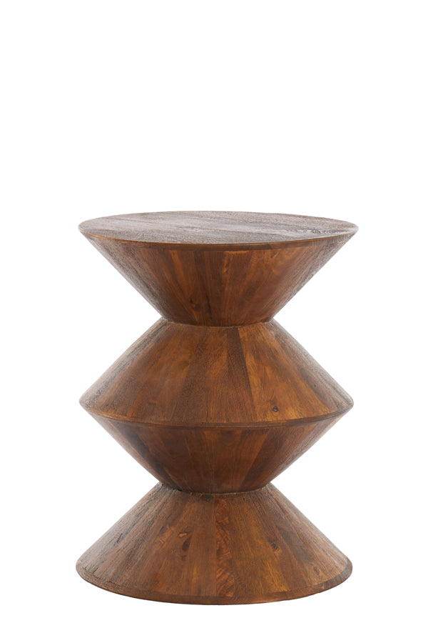 Beistelltisch Larus - Holz - Ø40cm
