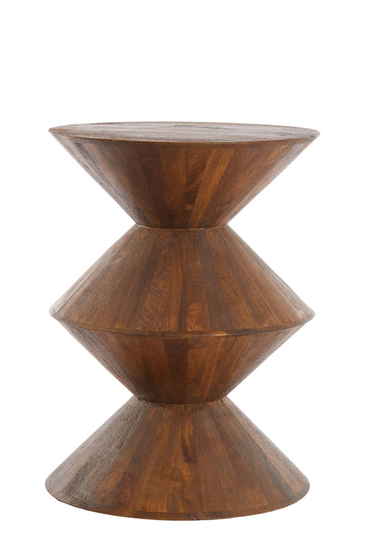 Beistelltisch Larus - Holz - Ø45cm