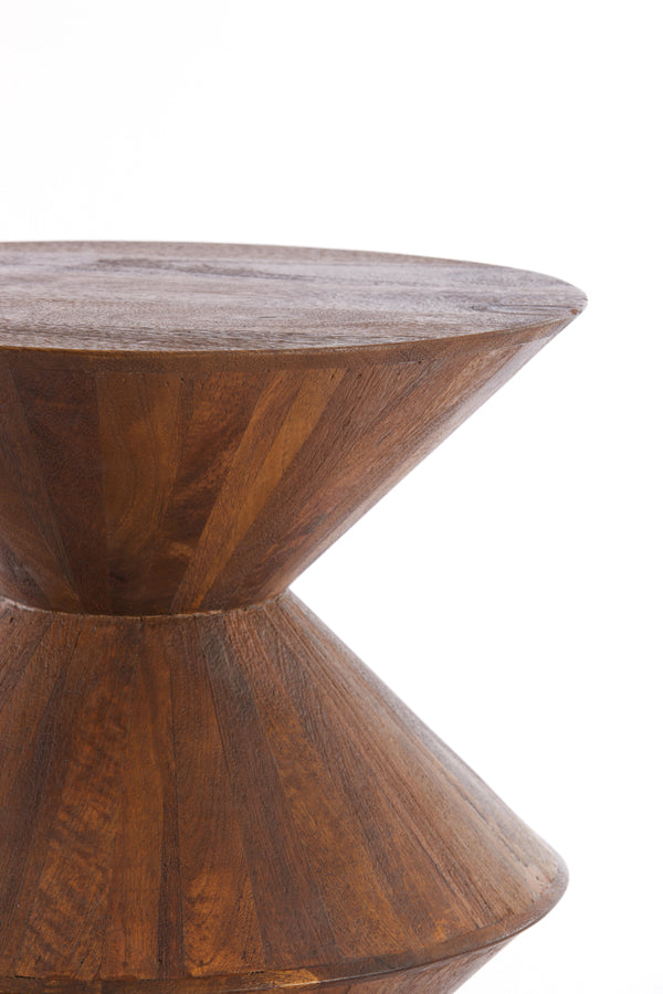 Beistelltisch Larus - Holz - Ø45cm