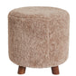 Hocker Polly - Braun - Ø40cm
