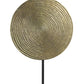 Ornament auf Fuß Rawas - Antik Bronze - 25x10x39 cm