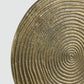 Ornament auf Fuß Rawas - Antik Bronze - 25x10x39 cm