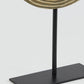 Ornament auf Fuß Rawas - Antik Bronze - 25x10x39 cm