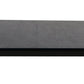 HSM Kollektion-Rechteckige Tischplatte Zürich-200x100x3,8-Schwarz-Mango