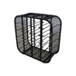 HSM Collection-Stand Weinregal 20 Flaschen-55x25x55-Schwarz-Metall