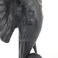 Ornament Elefant - Schwarz - 38,5x19,5x49cm