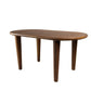 HSM Collection - Ovaler Beistelltisch Tide - 90x50x43 - Braun - Mango