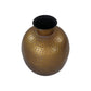 HSM Collection-Vase Padua Small -ø30x35-Gold-Metall