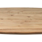HSM Collection - Ovaler Tischplatte Zurich - 220x110x3,8 - Natur - Akazie