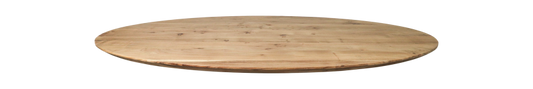HSM Collection - Ovaler Tischplatte Zurich - 220x110x3,8 - Natur - Akazie