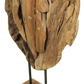 HSM Kollektion - Dekoration Herz Klein - 28x9x42 - Natur - Teak