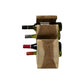 HSM Collection-Ständer Weinregal Vins 4 Flaschen-26x16x40-Natur-Munggur