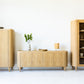 HSM Collection-Sideboard Dune 4 Door-200x50x77,5-Natur-Eiche