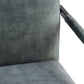 HSM Collection-Esszimmerstuhl Boston S/2-56x68x89-Hellgrün/Schwarz-Stoff/Metall