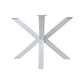 HSM Collection-Tischgestell Spider Oakland-130x90x72-Weiß-Metall