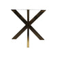 HSM Collection-Tafelpoot Modell X S/2-80x80x72 (4x8)-Gold-Metall