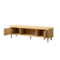 HSM Collection-TV-Schrank Dune 2 Tür-200x50x55-Natur-Eiche