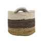 HSM Collection-Mandenset Malibu S/3-ø36x30 / ø34x27 / ø32x25-Natur/Sortiert-Raffia/Seegras